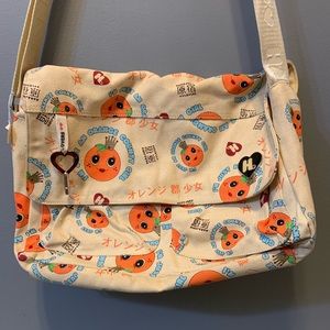 Harajuku Lovers Orange Messenger Bag